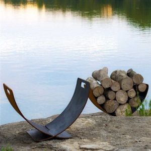 tovas malkoms Firewood stand - Wings